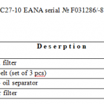 船舶备件—过滤器/皮带/油分离器（CK-J20240315-14）询价-船用采购网-船舶物料采购-船务服务-一站式船用设备供应服务