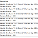 船舶备件—蝶阀阀座环（CK-R20240315-16）询价-船用采购网-船舶物料采购-船务服务-一站式船用设备供应服务