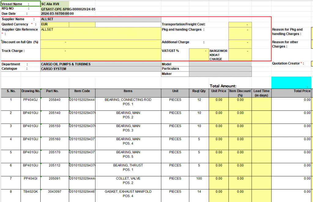 【询价】船舶备件—配件（CK-R20240315-18）询价-泰州昌宽社区-报价采购-船用采购网-船舶物料采购-船务服务-一站式船用设备供应服务