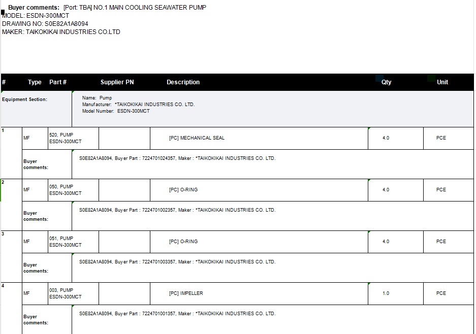 【询价】船舶备件—配件（CK-C20240318-02）询价-泰州昌宽社区-报价采购-船用采购网-船舶物料采购-船务服务-一站式船用设备供应服务