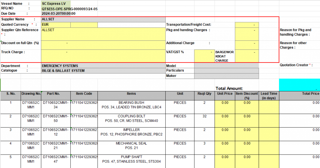 【询价】船舶备件—配件（CK-R20240318-15）询价-泰州昌宽社区-报价采购-船用采购网-船舶物料采购-船务服务-一站式船用设备供应服务