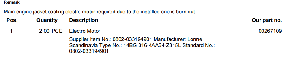 【询价】船舶备件—电动机（CK-R20240319-06）询价-泰州昌宽社区-报价采购-船用采购网-船舶物料采购-船务服务-一站式船用设备供应服务