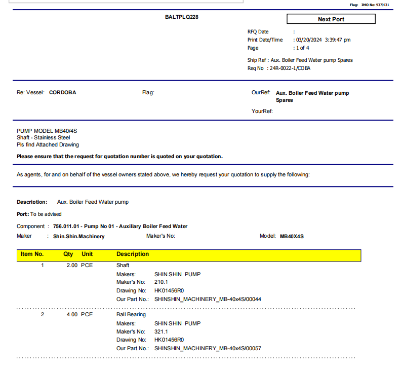 【询价】船舶备件—配件（CK-J20240321-05）询价-泰州昌宽社区-报价采购-船用采购网-船舶物料采购-船务服务-一站式船用设备供应服务