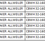 船舶备件—ALLWEILER配件（CK-J20240321-11）询价-船用采购网-船舶物料采购-船务服务-一站式船用设备供应服务
