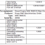 船舶备件—配件（CK-R20240327-04）询价-船用采购网-船舶物料采购-船务服务-一站式船用设备供应服务
