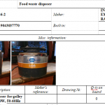 船舶备件—厨房用食物垃圾处理器（CK-J20240301-07）询价-船用采购网-船舶物料采购-船务服务-一站式船用设备供应服务
