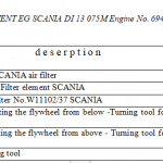 船舶备件—滤清器/工具（CK-J20240307-10）询价-船用采购网-船舶物料采购-船务服务-一站式船用设备供应服务