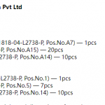 船舶备件—补偿器/垫片/密封环（CK-R20240412-08）询价-船用采购网-船舶物料采购-船务服务-一站式船用设备供应服务