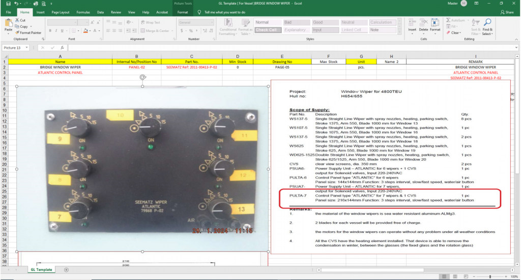 【询价】船舶备件—雨刮器控制面板（CK-M20240410-03）询价-泰州昌宽社区-报价采购-船用采购网-船舶物料采购-船务服务-一站式船用设备供应服务