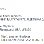 船舶备件—机油/燃油滤清器（CK-J20240411-18）询价-船用采购网-船舶物料采购-船务服务-一站式船用设备供应服务