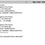 船舶备件—ALLWEILER配件（CK-L20240407-03）询价-船用采购网-船舶物料采购-船务服务-一站式船用设备供应服务