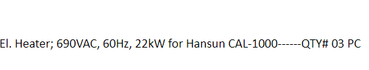 【询价】船舶备件—电加热器（CK-J20240411-02）询价-泰州昌宽社区-报价采购-船用采购网-船舶物料采购-船务服务-一站式船用设备供应服务