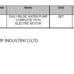 船舶备件—日常舱底水泵（CK-R20240423-15）询价-船用采购网-船舶物料采购-船务服务-一站式船用设备供应服务