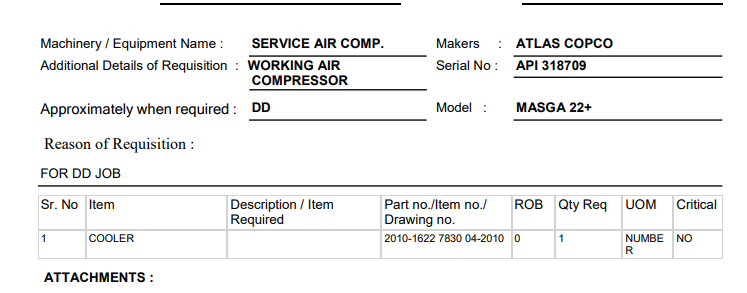 【询价】船舶备件—冷却器（CK-Y20240410-06）询价-泰州昌宽社区-报价采购-船用采购网-船舶物料采购-船务服务-一站式船用设备供应服务