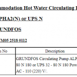 船舶备件—GRUNDFOS循环泵（CK-C20240401-04）询价-船用采购网-船舶物料采购-船务服务-一站式船用设备供应服务