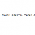 船舶备件—Semikron晶闸管/二极管模块（CK-J20240407-07）询价-船用采购网-船舶物料采购-船务服务-一站式船用设备供应服务