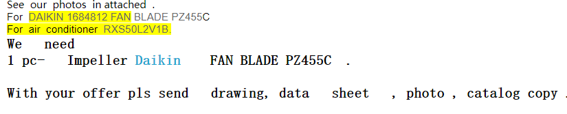 【询价】船舶备件—风扇叶片（CK-J20240430-08）询价-泰州昌宽社区-报价采购-船用采购网-船舶物料采购-船务服务-一站式船用设备供应服务