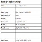 船舶备件—ALLWEILER S.W.冷却泵（CK-C20240415-02）询价-船用采购网-船舶物料采购-船务服务-一站式船用设备供应服务