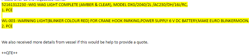 【询价】船舶备件—摆动信号灯/警示灯（CK-L20240424-01）询价-泰州昌宽社区-报价采购-船用采购网-船舶物料采购-船务服务-一站式船用设备供应服务