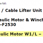 船舶备件—系缆绞盘/提升装置/液压马达（CK-R20240403-17）询价-船用采购网-船舶物料采购-船务服务-一站式船用设备供应服务