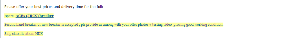 【询价】船舶备件—断路器（CK-R20240402-17）询价-泰州昌宽社区-报价采购-船用采购网-船舶物料采购-船务服务-一站式船用设备供应服务