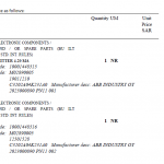 船舶备件—ABB电气/电子组件（CK-L20240415-03）询价-船用采购网-船舶物料采购-船务服务-一站式船用设备供应服务