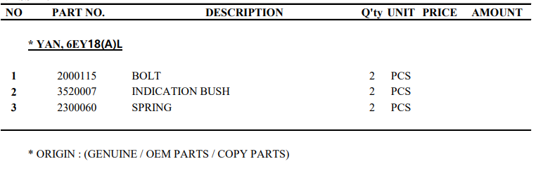 【询价】船舶备件—洋马配件（CK-L20240408-01）询价-泰州昌宽社区-报价采购-船用采购网-船舶物料采购-船务服务-一站式船用设备供应服务