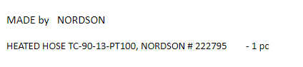 【询价】船舶备件—NORDSSON加热软管（CK-J20240402-05）询价-泰州昌宽社区-报价采购-船用采购网-船舶物料采购-船务服务-一站式船用设备供应服务