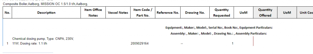 【询价】船舶备件—化学加药泵（CK-C20240424-18）询价-泰州昌宽社区-报价采购-船用采购网-船舶物料采购-船务服务-一站式船用设备供应服务