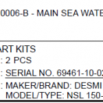 船舶备件—主海水冷却泵（CK-C20240409-02）询价-船用采购网-船舶物料采购-船务服务-一站式船用设备供应服务