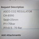 船舶备件—二氧化碳调节器（CK-Y20240424-15）询价-船用采购网-船舶物料采购-船务服务-一站式船用设备供应服务