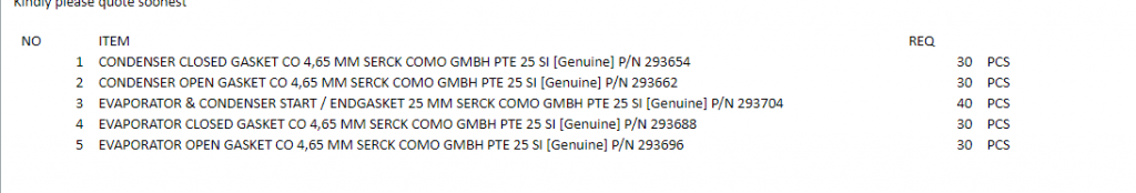 【询价】船舶备件—密封垫（CK-R20240407-13）询价-泰州昌宽社区-报价采购-船用采购网-船舶物料采购-船务服务-一站式船用设备供应服务