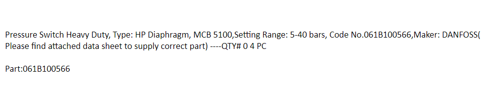 【询价】船舶备件—重型压力开关（CK-J20240407-10）询价-泰州昌宽社区-报价采购-船用采购网-船舶物料采购-船务服务-一站式船用设备供应服务