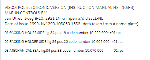 【询价】船舶备件—包装配件/机械密封（CK-J20240417-11）询价-泰州昌宽社区-报价采购-船用采购网-船舶物料采购-船务服务-一站式船用设备供应服务