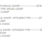 船舶备件—三菱PLC电源模块/PCL模块（CK-J20240429-02）询价-船用采购网-船舶物料采购-船务服务-一站式船用设备供应服务