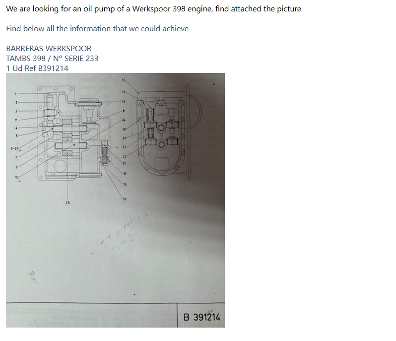 【询价】船舶备件—油泵（CK-R20240408-11）询价-泰州昌宽社区-报价采购-船用采购网-船舶物料采购-船务服务-一站式船用设备供应服务