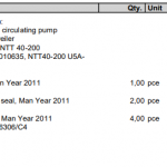 船舶备件—轴/机械密封/球轴承（CK-L20240430-01）询价-船用采购网-船舶物料采购-船务服务-一站式船用设备供应服务