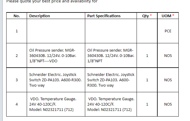 【询价】船舶备件—配件（CK-J20240425-08）询价-泰州昌宽社区-报价采购-船用采购网-船舶物料采购-船务服务-一站式船用设备供应服务