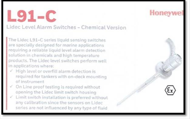 【询价】船舶备件—Lidec液位报警开关（CK-M20240412-01）询价-泰州昌宽社区-报价采购-船用采购网-船舶物料采购-船务服务-一站式船用设备供应服务