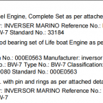 船舶备件—救生艇发动机（CK-R20240408-04）询价-船用采购网-船舶物料采购-船务服务-一站式船用设备供应服务