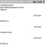 船舶备件—空气压缩机配件（CK-L20240409-04）询价-船用采购网-船舶物料采购-船务服务-一站式船用设备供应服务