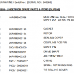 船舶备件—HANSUN配件（CK-R20240409-11）询价-船用采购网-船舶物料采购-船务服务-一站式船用设备供应服务