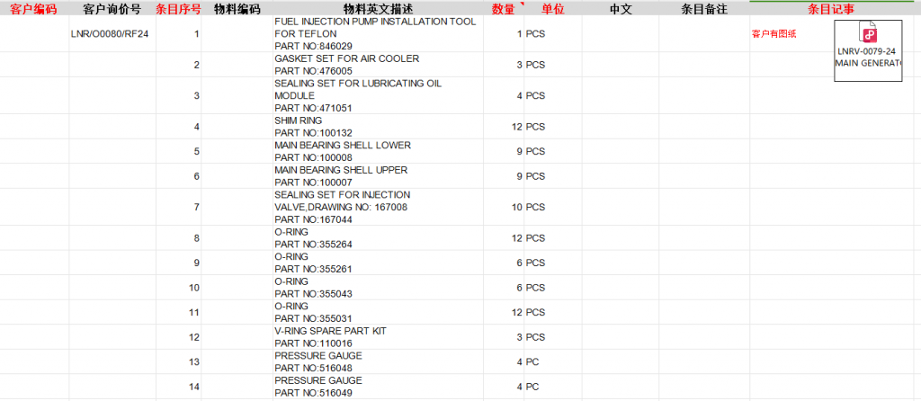 【询价】船舶备件—配件（CK-C20240410-02）询价-泰州昌宽社区-报价采购-船用采购网-船舶物料采购-船务服务-一站式船用设备供应服务