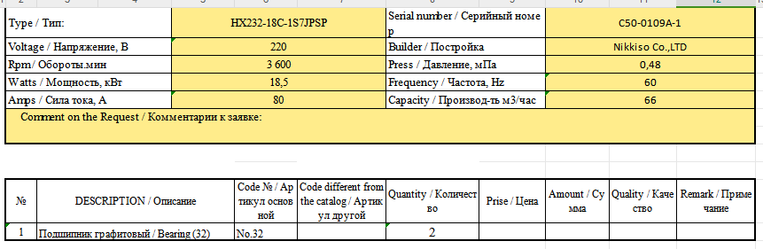 【询价】船舶备件—石墨轴承（32）（CK-J20240411-09）询价-泰州昌宽社区-报价采购-船用采购网-船舶物料采购-船务服务-一站式船用设备供应服务