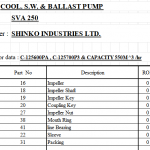 船舶备件—冷却海水泵和压载水泵配件（CK-C20240401-08）询价-船用采购网-船舶物料采购-船务服务-一站式船用设备供应服务