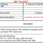 船舶备件—VHF手持设备/备用蓄电池（CK-L20240411-01）询价-船用采购网-船舶物料采购-船务服务-一站式船用设备供应服务