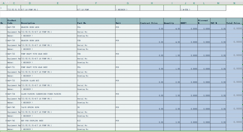 【询价】船舶备件—配件（CK-C20240412-04）询价-泰州昌宽社区-报价采购-船用采购网-船舶物料采购-船务服务-一站式船用设备供应服务