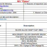 船舶备件—轴滑环/高密度银石墨电刷（CK-L20240417-02）询价-船用采购网-船舶物料采购-船务服务-一站式船用设备供应服务
