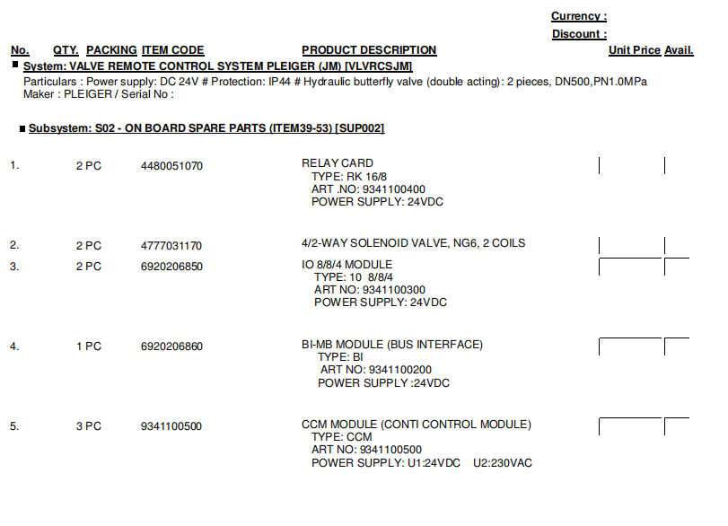 【询价】船舶备件—配件（CK-R20240417-04）询价-泰州昌宽社区-报价采购-船用采购网-船舶物料采购-船务服务-一站式船用设备供应服务