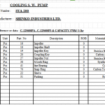 船舶备件—冷却海水泵和压载水泵配件（CK-C20240401-09）询价-船用采购网-船舶物料采购-船务服务-一站式船用设备供应服务